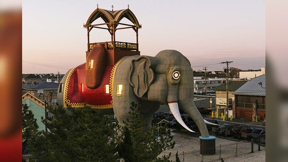 Lucy the Elephant listing on Airbnb offers limited-time historic stay