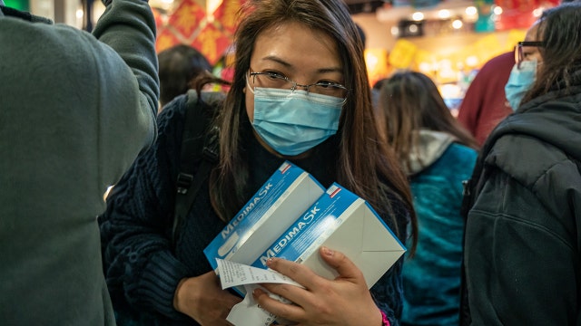 Coronavirus outbreak fear sparks global rush to buy face masks