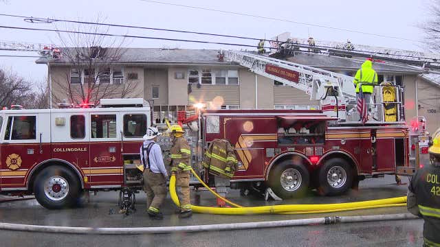 13 families displaced following 2 fires in Delaware County