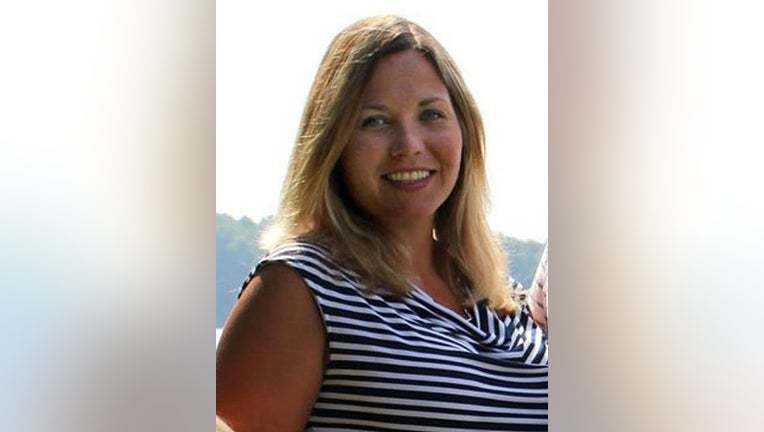 School district officials identified the victim as Sarah Trahey, a married mother of three young children.