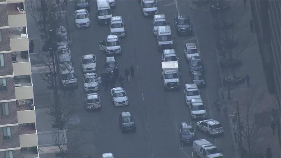 18th and JFK Barricade