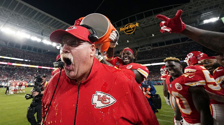 Kansas City Chiefs head coach Andy Reid