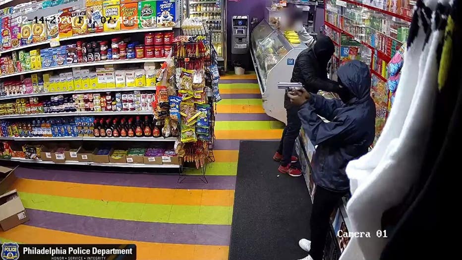 Armed robbery at New Family Food Market on Belmont Avenue in West Philadelphia