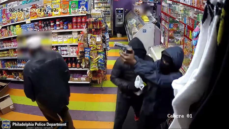 Armed robbery at New Family Food Market on Belmont Avenue in West Philadelphia