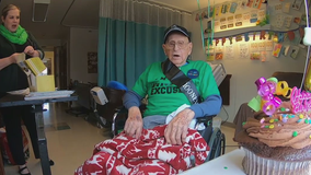 Man celebrates 100th birthday during COVID-19 quarantine in NJ care facility