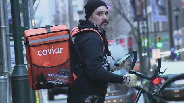 Food delivery services thriving amid coronavirus outbreak