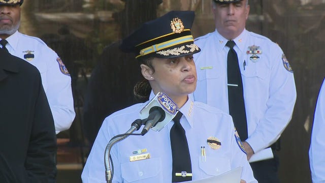 Philadelphia Police Commissioner Danielle Outlaw reacts to death of George Floyd