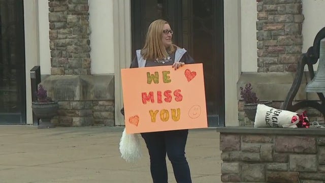 Ambler preschool teachers hold wave parade for students during school closure amid COVID-19 pandemic