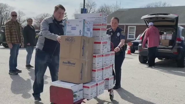 Volunteer group donates medical supplies to hospitals in need