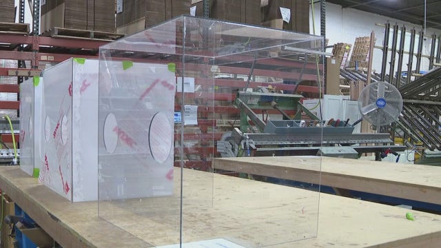 Montgomery County window shutter company makes medical shields for hospitals