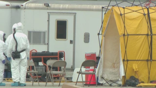 Coronavirus drive-thru testing site opens in Montgomery County