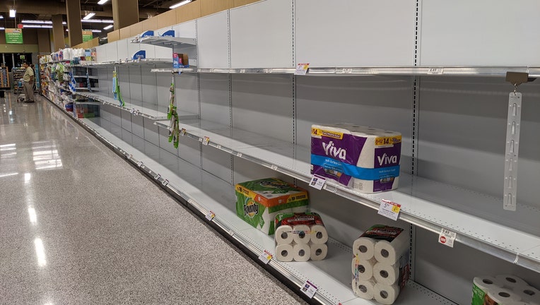 publix empty toilet paper shelves