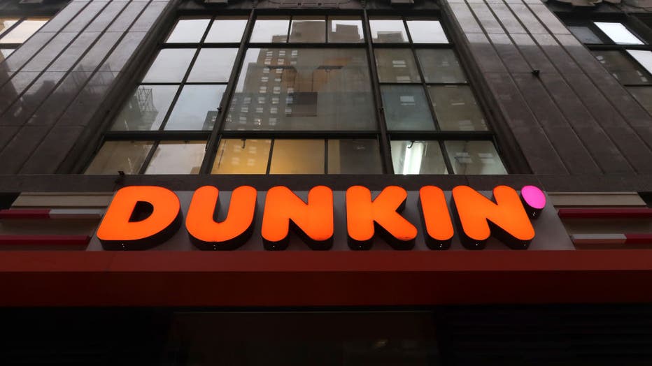 Dunkin Logo in New York City