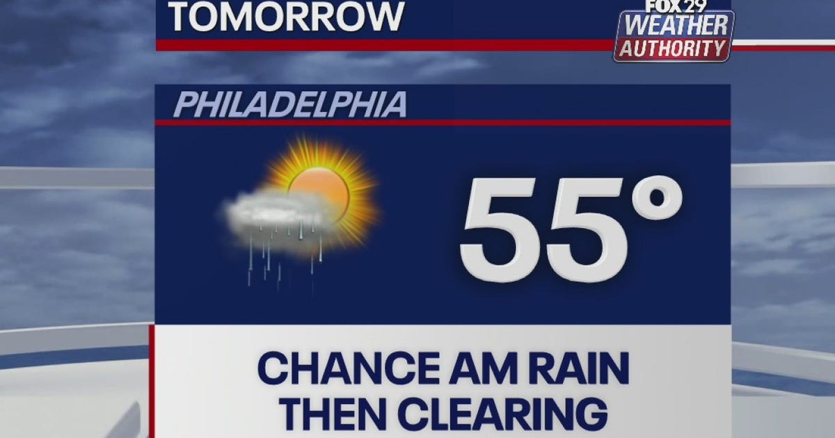 Weather Authority: Chance of AM rain Saturday before sun returns | FOX ...