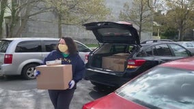 Philadelphia teacher delivers groceries to people in need amid COVID-19 pandemic