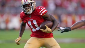 Eagles acquire wide receiver Marquise Goodwin from 49ers