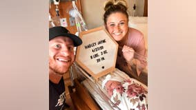 Carson Wentz, wife Madison announce birth of baby girl