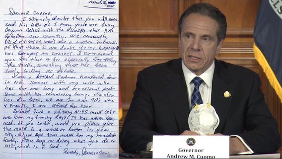 ‘Humanity at its best’: Elderly Kansas farmer mails N95 mask to NY governor for health care worker