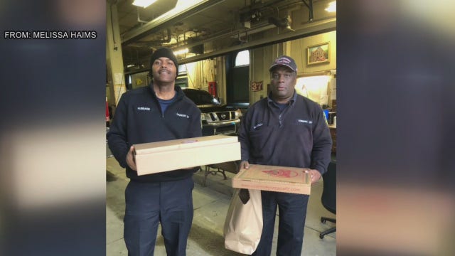 Couple steps up to raise money to help restaurants by feeding first responders, people in need