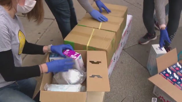 Gathering supplies for future colleagues: Philadelphia medical students step up in time of crisis