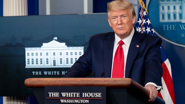 President Trump says back to normal in golf means big crowds, no masks