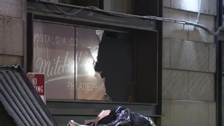 Mitchell & Ness break-in