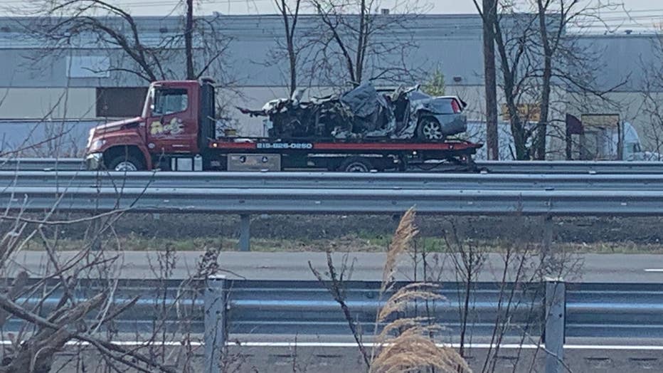 Multi-fatal wrong-way crash on I-95 in Bensalem