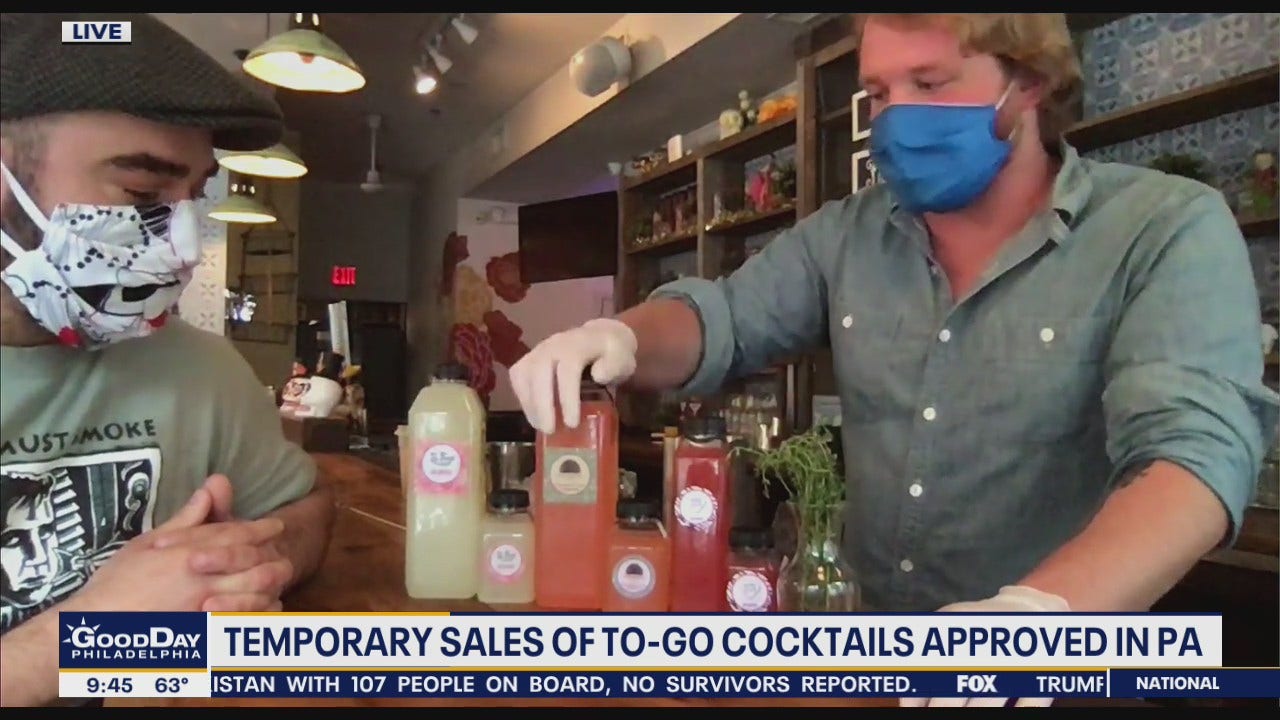 These cocktails are now available to go in Pennsylvania