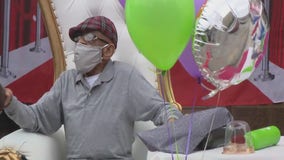 West Philadelphia military veteran celebrates 102 birthday with drive-by parade