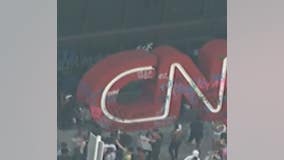 CNN Center heavily vandalized during Atlanta protest against death of George Floyd