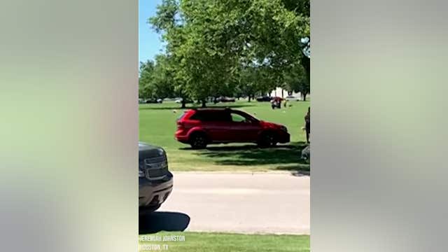 Mother's Day outrage: Woman seen driving over graves at Texas veterans cemetery