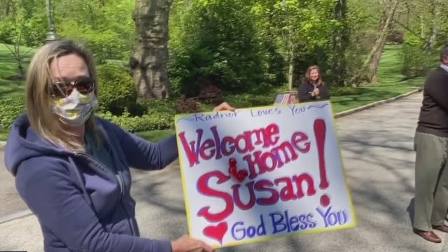 Delaware County woman returns home on Mother's Day after bout with coronavirus