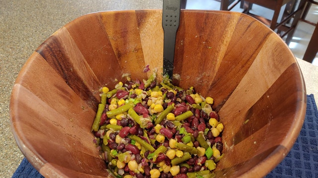 Cooking Up a Storm: Scott's 4 Bean Pantry Salad