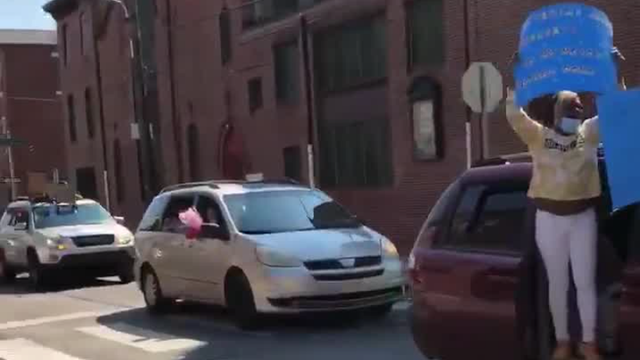 South Philadelphia throws car parade to celebrate neighbor's WNBA draft selection