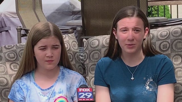 Local girls start newscast to focus on positive stories during pandemic