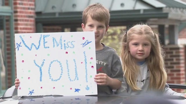 Students show support for teachers during Teacher Appreciation Week