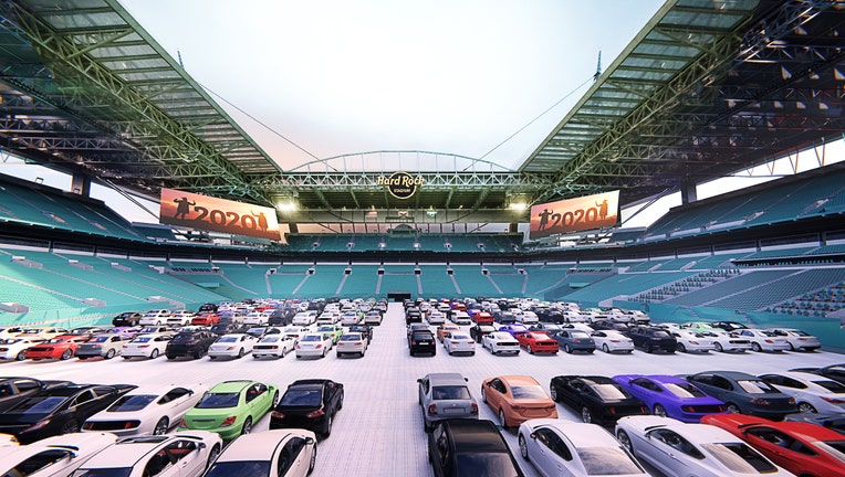 5 - Drive-In Inside Stadium