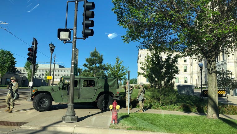 national guard at minnesota captiol