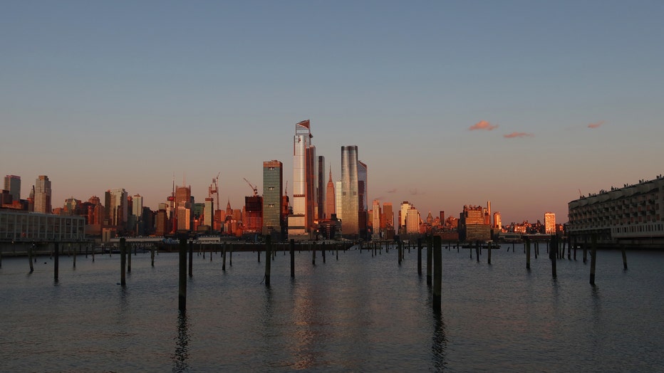 Earth Day Sunset in New York City