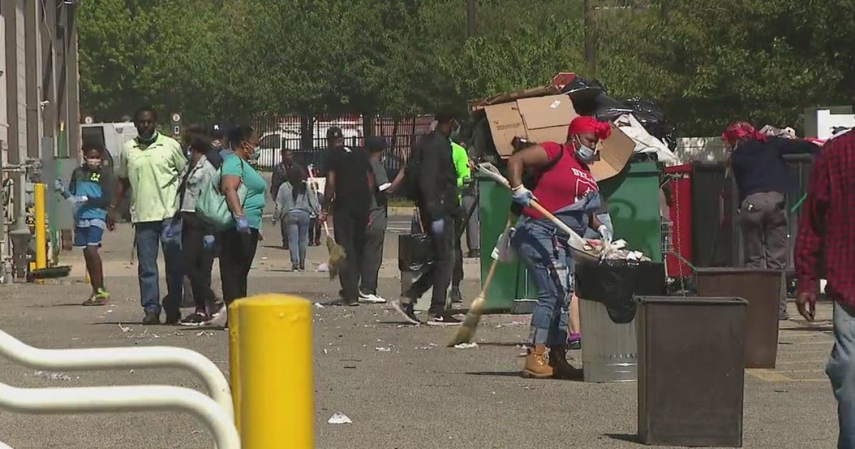 Cleaning Up Riots West Philadelphia community comes together to clean up following riots ...