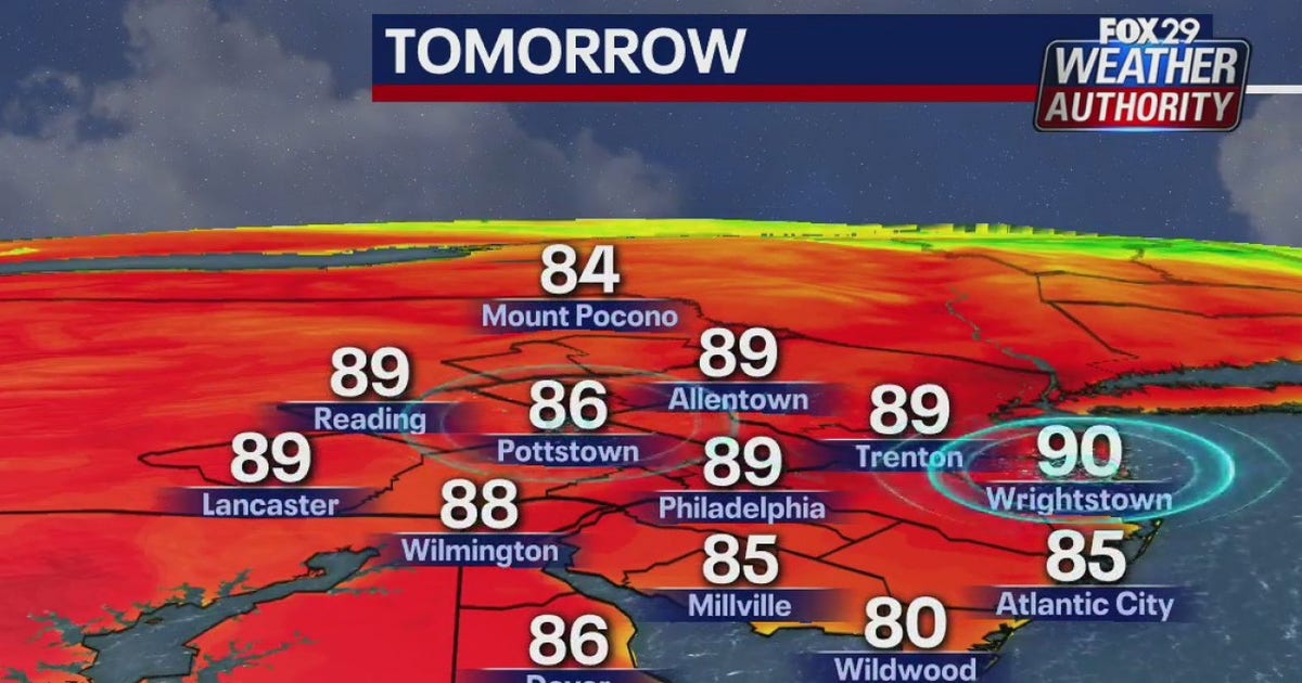 Weather Authority: Sunny, warm Tuesday ahead | FOX 29 Philadelphia