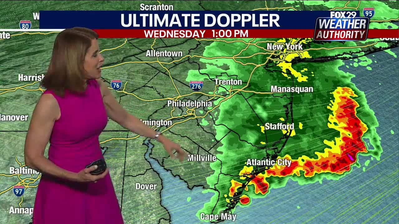 FOX 29 Weather Authority 2 P m Wednesday Update