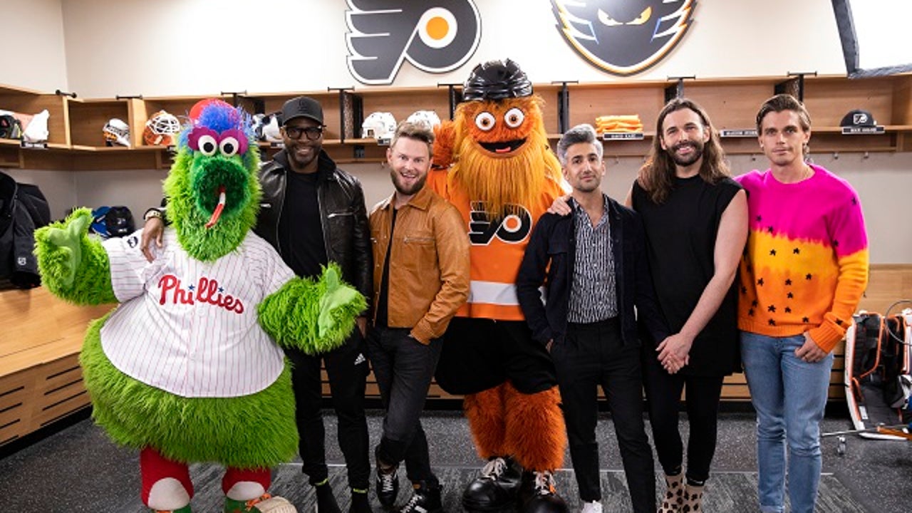 Queer Eye guys give Gritty a makeover - Outsports