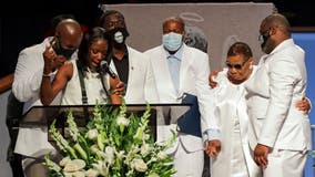 George Floyd funeral photos: Family, notable figures gather together to say goodbye