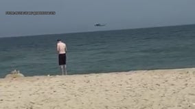 Banner plane goes into sea off coast of LBI, pilot pulled to shore