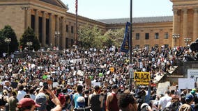 Thousands march against police brutality in Philadelphia