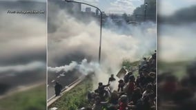 Protesters speak out after police used tear gas, pepper spray during I-676 protest