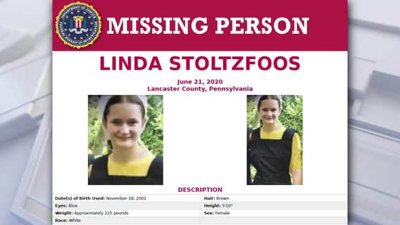 FBI extends $10k reward in search for Amish teen missing from Lancaster County