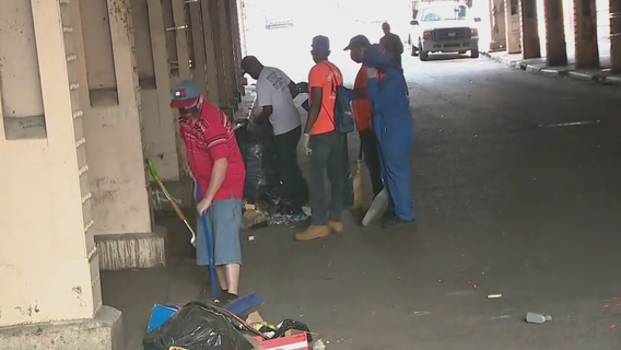 Kensington community members clean up after protests, looting