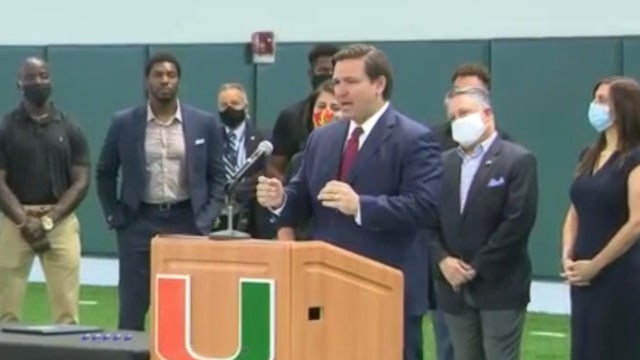 Gov. Ron DeSantis signs bill allowing college athletes to make money off their fame